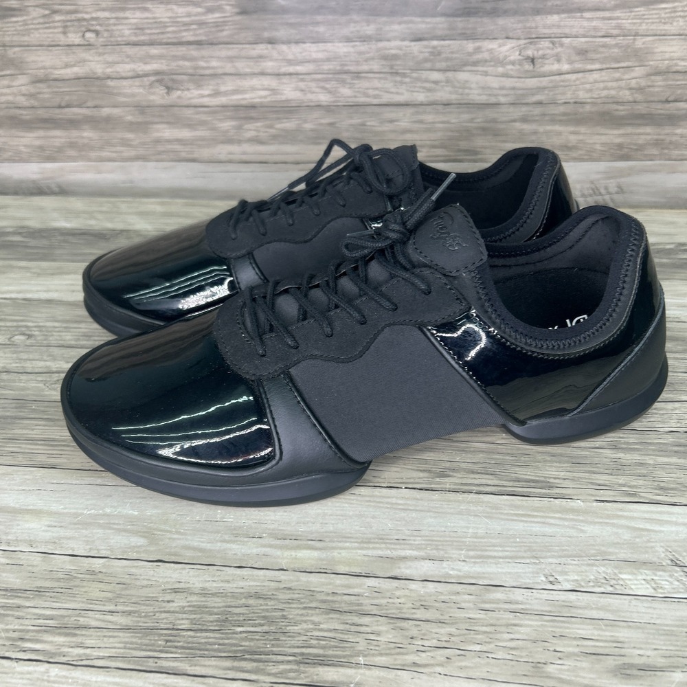Fuego X DH Derek Hough Black Low-top Dance Sneakers Womens 10.5 Mens 9